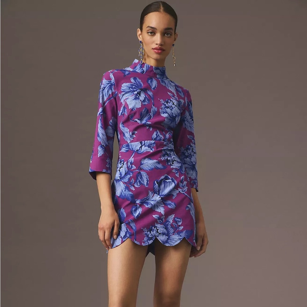NWT Maeve mock-neck dress from Anthropologie